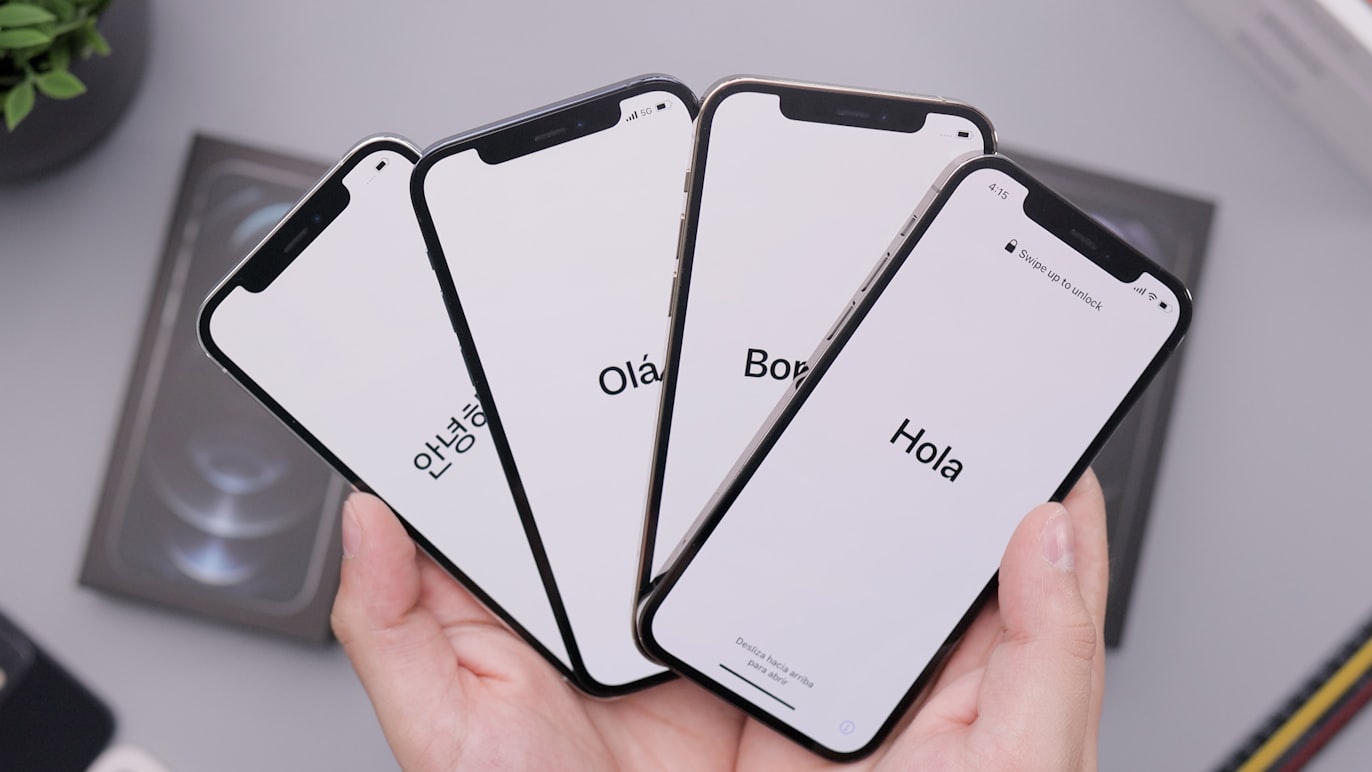 mobile app screenshots